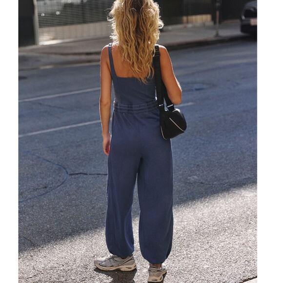 Free People Pants - NWT Free People Inbound Jumper One Piece In midnight Navy size small